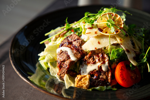 meat with vegetables