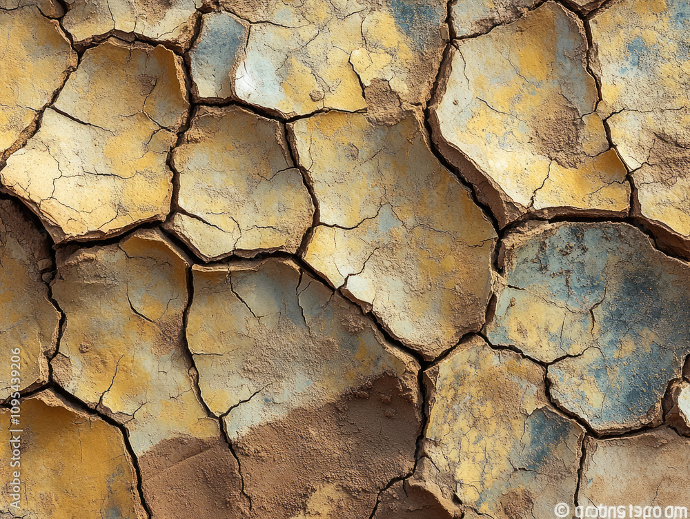 Cracked Earth, Dry Soil, Drought Texture Cracked Earth, Dry Soil, Drought Texture