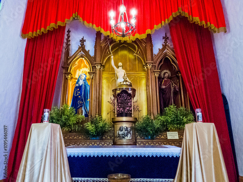 Our Lady of La Candelaria Chapel, Pueblito Paisa Medellin, Colombia photo