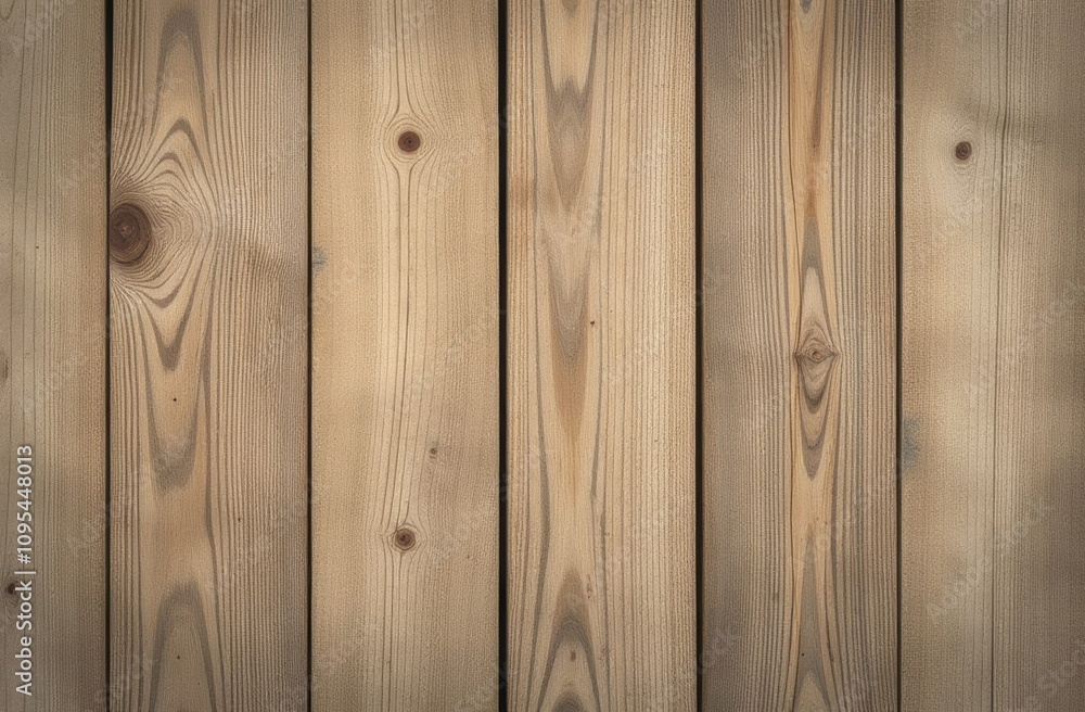 Naklejka premium Vintage wood panel background with weathered grain and earthy tones