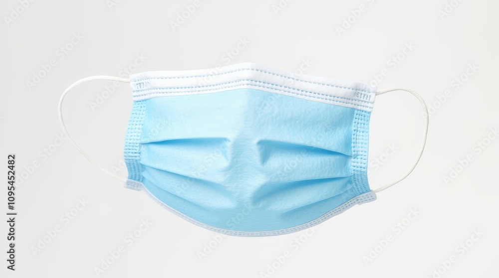 Isolated Medical Face Mask Enhanced Image Isolated Medical Face Mask Enhanced Image