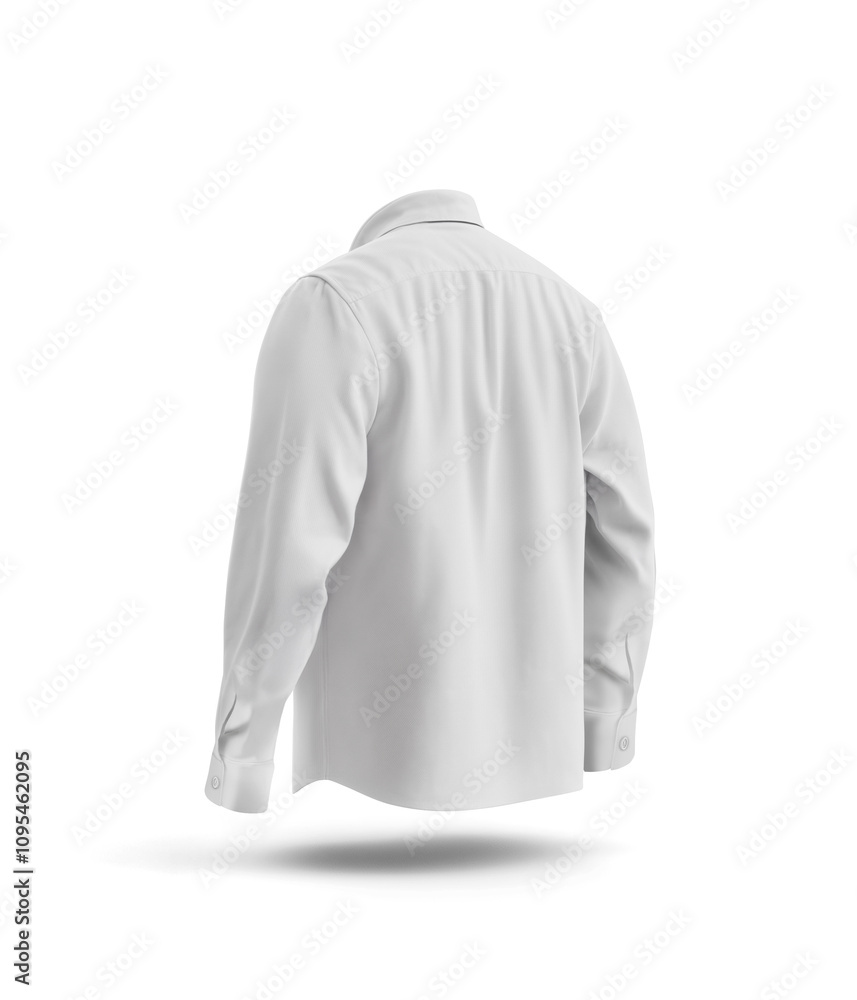 Shirt Mockup for Elegant and Professional Apparel Presentation - Back View Shirt Mockup for Elegant and Professional Apparel Presentation - Back View