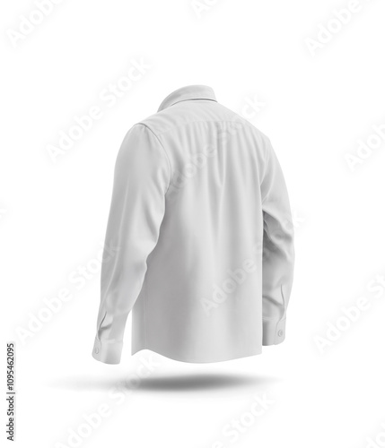 Shirt Mockup for Elegant and Professional Apparel Presentation - Back View