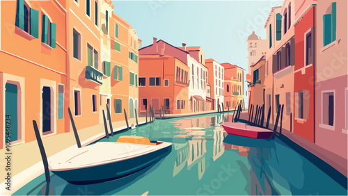 Venetian Canal Serenity.eps