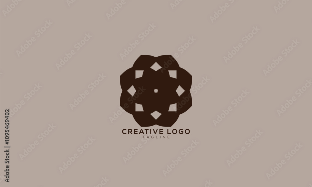 FLOWER PATTERN Abstract initial monogram letter alphabet logo design FLOWER PATTERN Abstract initial monogram letter alphabet logo design