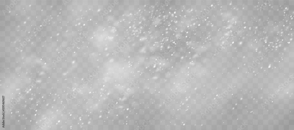 Magical Winter Snowflakes: Transparent Backgrounds and Snowstorm Scenery for January and February Themes Magical Winter Snowflakes: Transparent Backgrounds and Snowstorm Scenery for January and February Themes