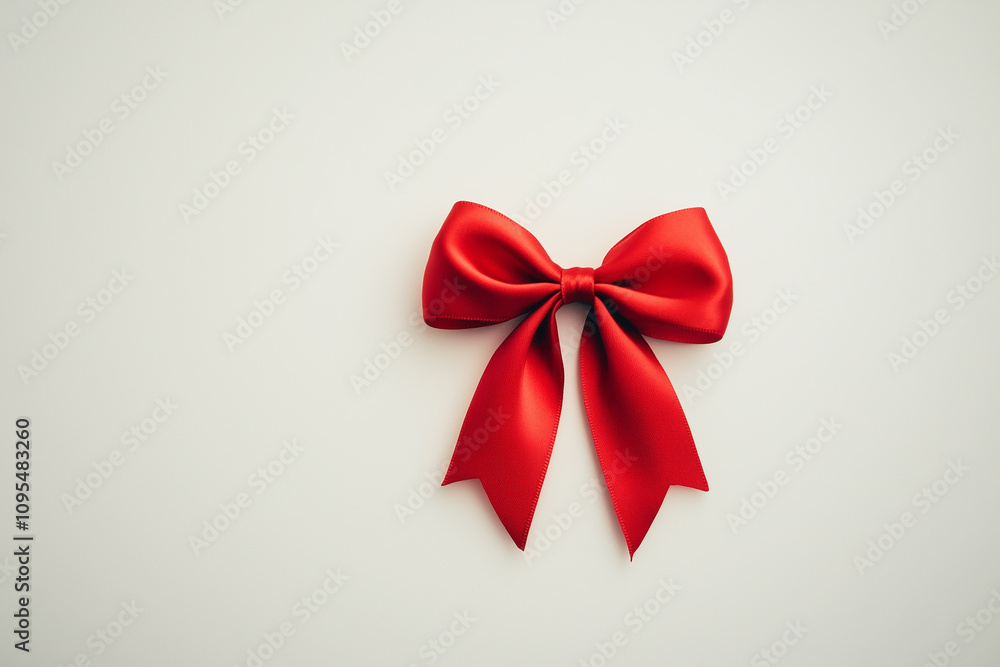 red bow on a red background red bow on a red background