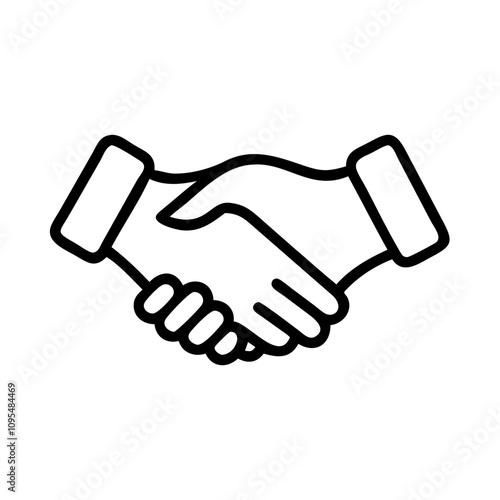 Handshake icon symbolizing partnership