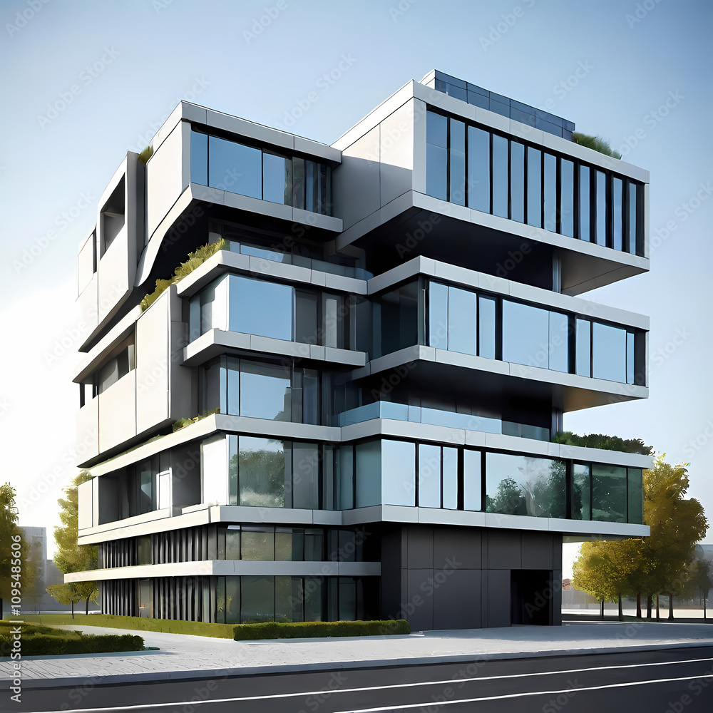 Obraz premium modern office building