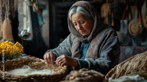 Wallpaper Mural Weaver's Serenity Torontodigital.ca