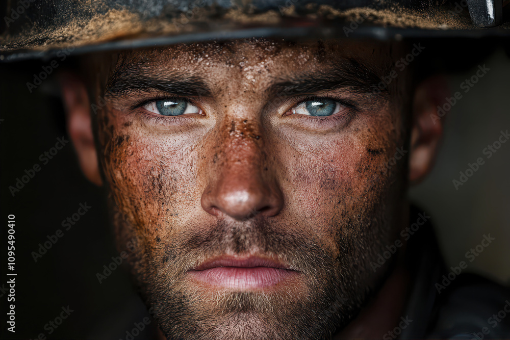 Hot Firefighter Shows Dedication and Intensity Through Challenging Conditions Hot Firefighter Shows Dedication and Intensity Through Challenging Conditions