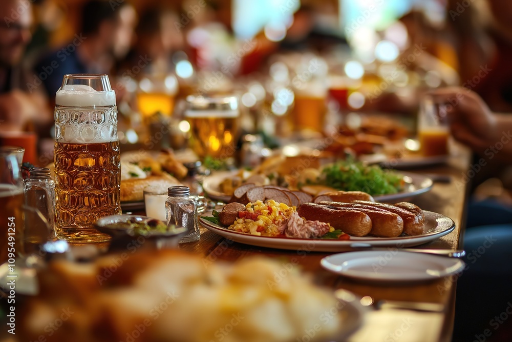 Savoring Bavarian treats and drinks Savoring Bavarian treats and drinks