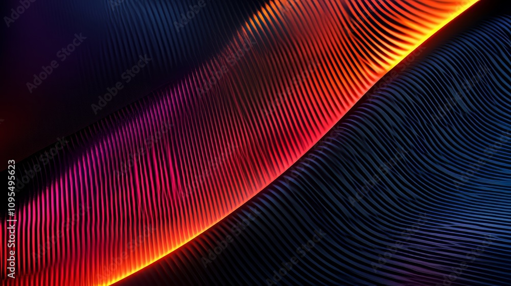 Creative multicolor light lines background photo Creative multicolor light lines background photo