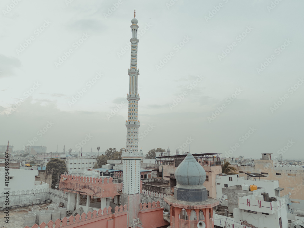 Obraz premium view of the mosque