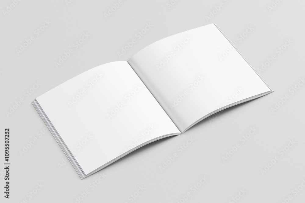 Open Brochure Magazine Mockup Open Brochure Magazine Mockup