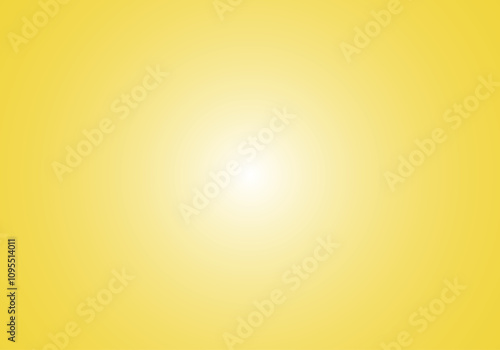 Fondo de degradado radial amarillo y blanco