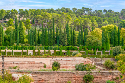 The Gardens of the Alhambra and Generalife, Granada, Spain