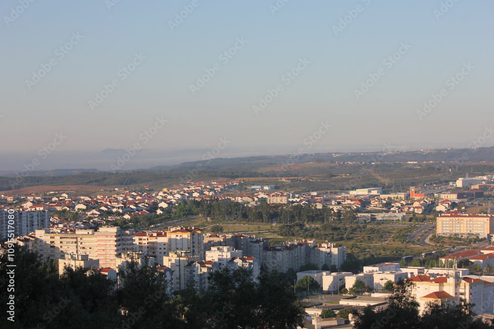 Obraz premium Views from the city Castelo Branco in Portugal, on May 11, 2024