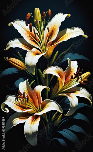 tiger lily flower