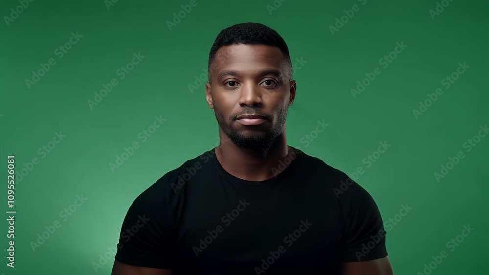 Welcoming Embrace: A Portrait of a Man Welcoming Embrace: A Portrait of a Man