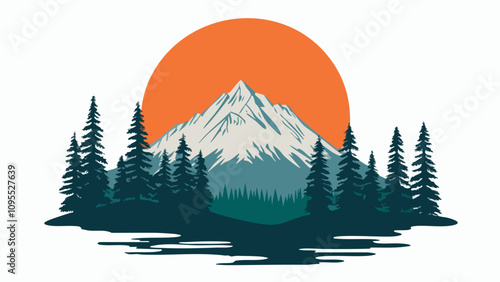 The Serene Cascade Mountains.eps