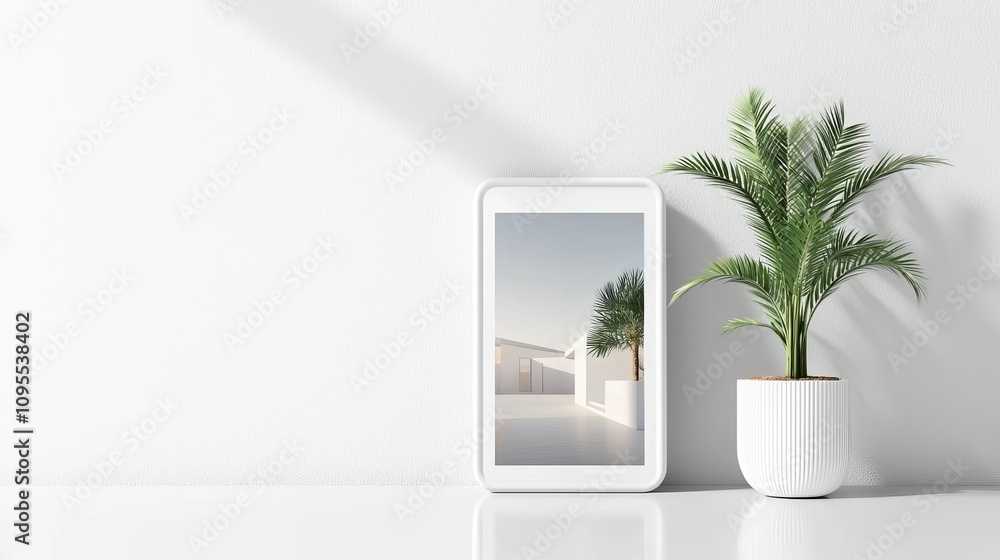 Elegant home listing template with spacious white space, soft shadows, and sectioned images, conveying warmth and modernity for upscale properties Elegant home listing template with spacious white space, soft shadows, and sectioned images, conveying warmth and modernity for upscale properties