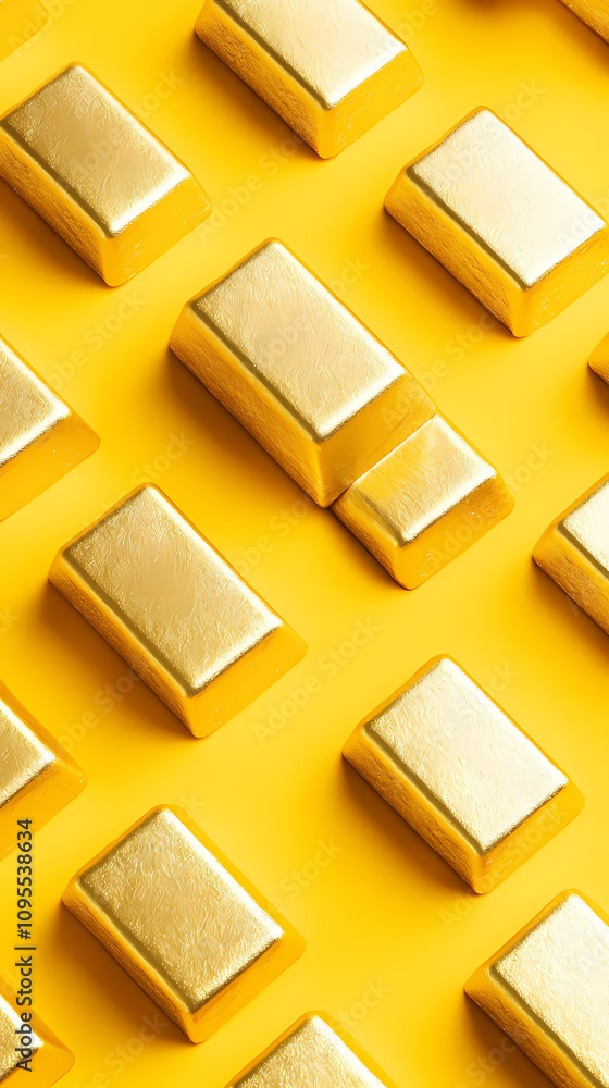 Minimalist gold symbol of financial value Minimalist gold symbol of financial value