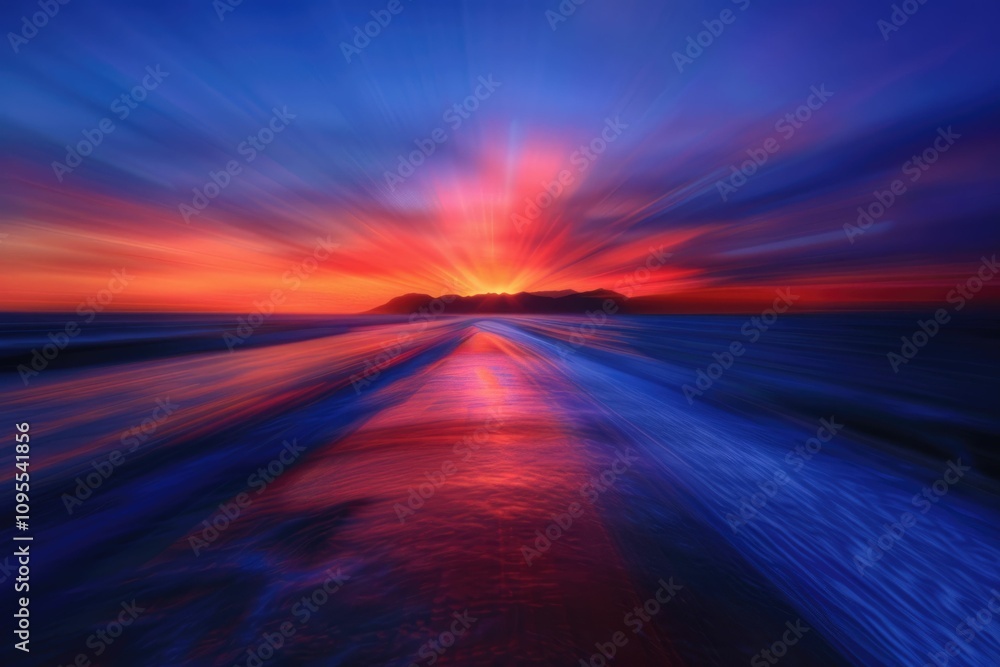 Blurred mountain sunset wallpaper with abstract sunrise background. Blurred mountain sunset wallpaper with abstract sunrise background.