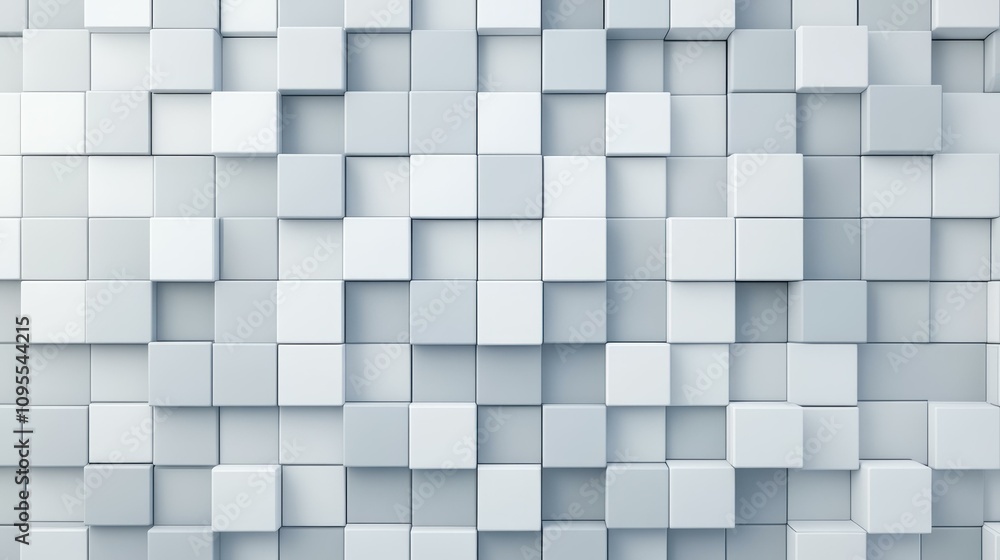 A sleek and modern wall background featuring abstract metallic silver cubes, perfect for design inspiration and architectural concepts. A sleek and modern wall background featuring abstract metallic silver cubes, perfect for design inspiration and architectural concepts.
