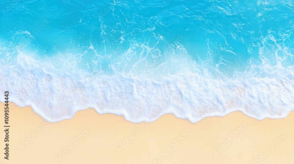 Experience the tranquility of waves crashing on a shore, a perfect backdrop for beach vacations and natural beauty. Experience the tranquility of waves crashing on a shore, a perfect backdrop for beach vacations and natural beauty.