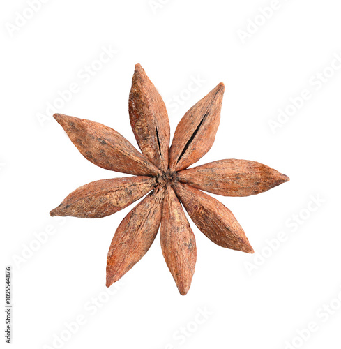  star anise isolated on  transparent png