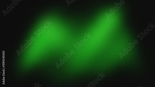 Abstract dark green with gradient fading to bright green