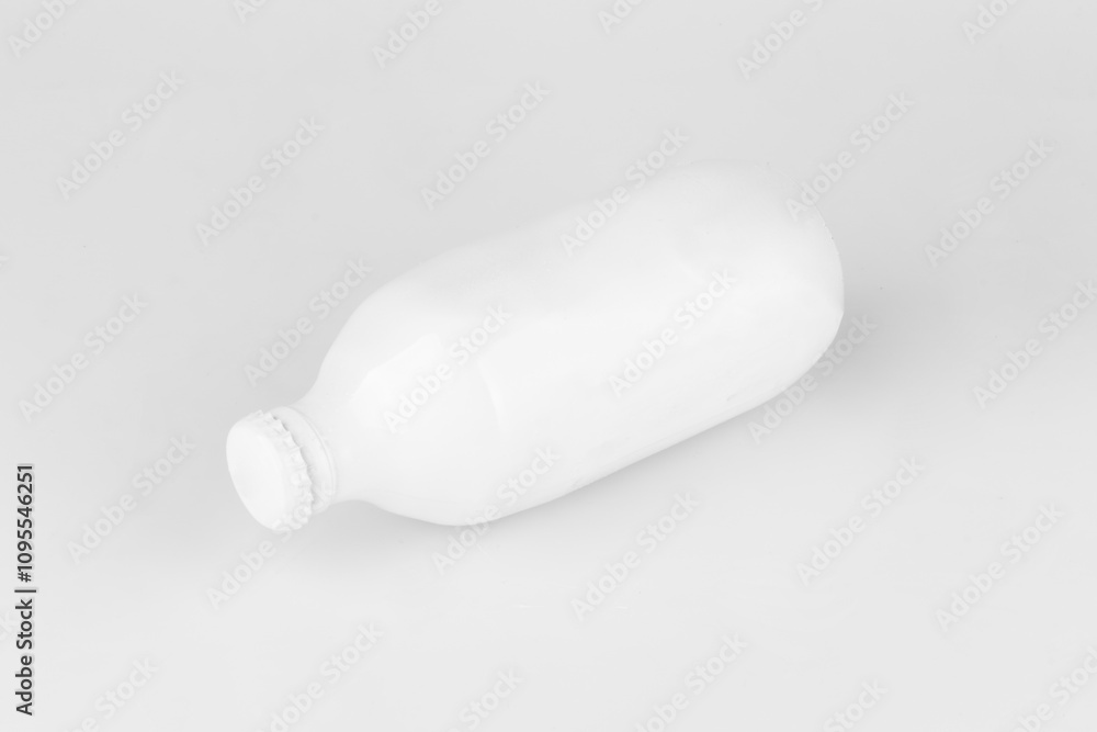 bottle mockup isolated on white background bottle mockup isolated on white background