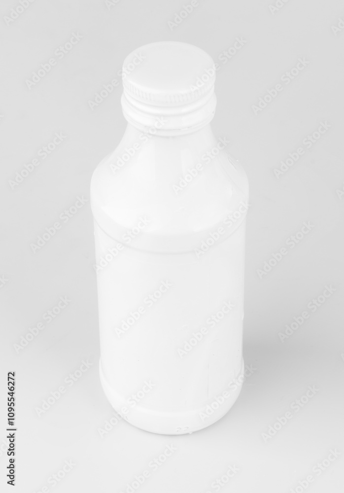 bottle mockup isolated on white background bottle mockup isolated on white background