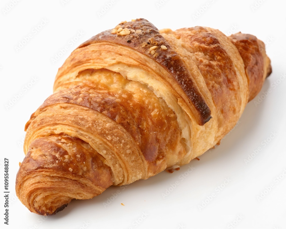 croissant isolated on white background croissant isolated on white background