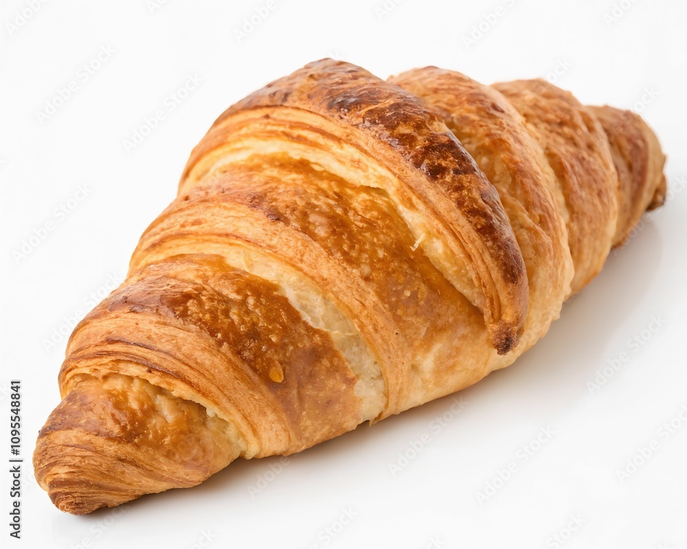croissant isolated on white background croissant isolated on white background