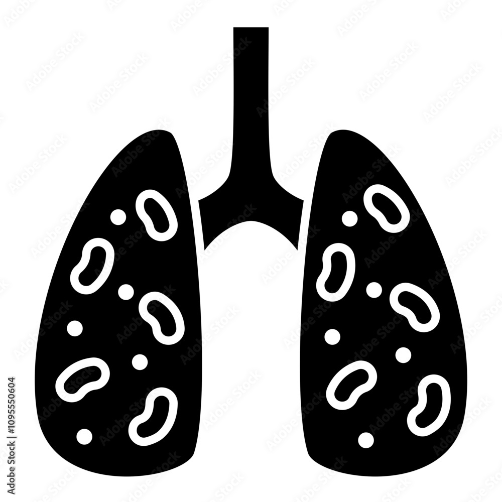 Lung Infection Icon Lung Infection Icon