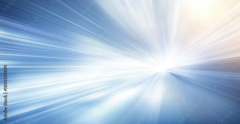 Futuristic Abstract Digital Art Background with Blue and White Gradient Light Rays Futuristic Abstract Digital Art Background with Blue and White Gradient Light Rays