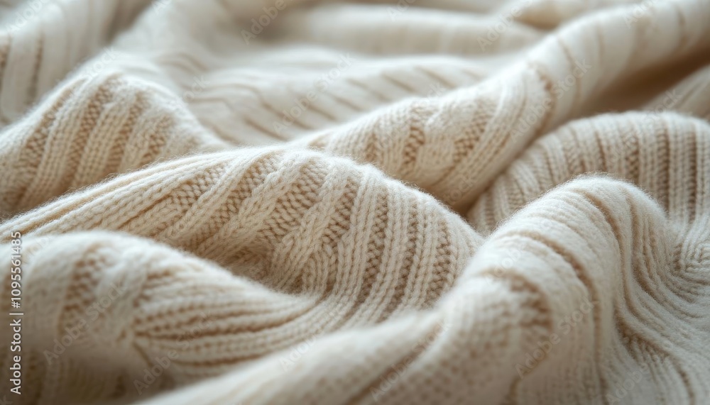 Elegant cashmere sweater in a neutraltone environment Elegant cashmere sweater in a neutraltone environment