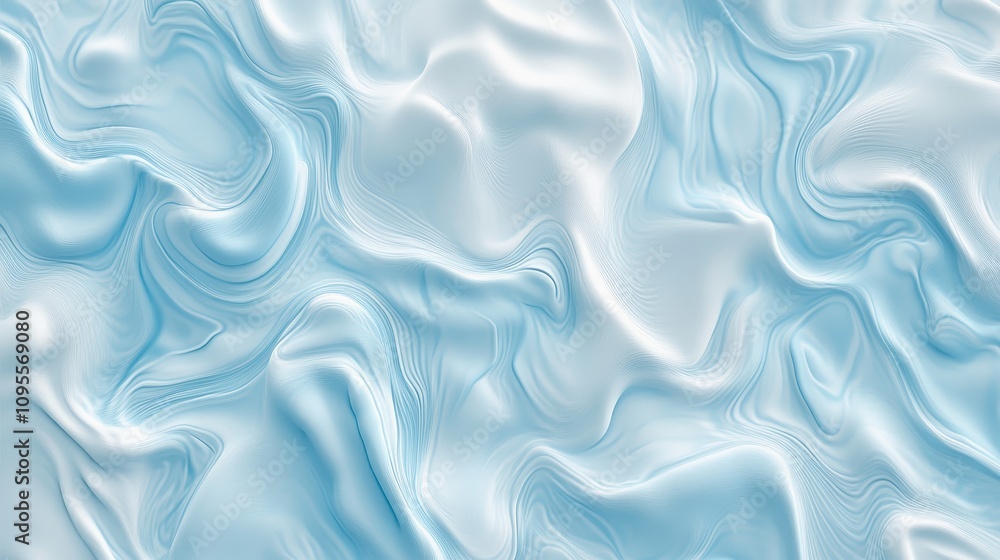 Obraz premium A blue and white background with a wave pattern
