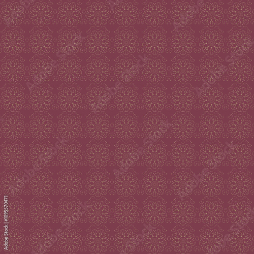 seamless pattern with flowers