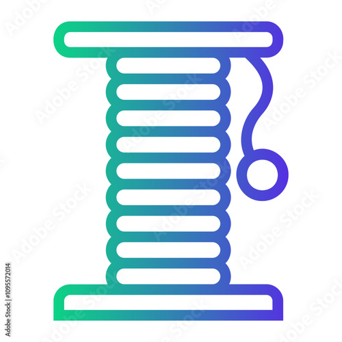 scratcher Line Gradient Icon