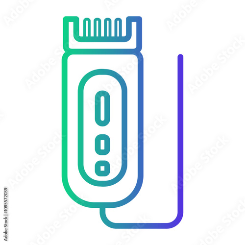 trimmer Line Gradient Icon