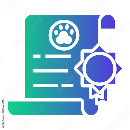 pedigree Gradient icon