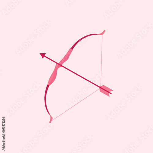 pink heart with arrow