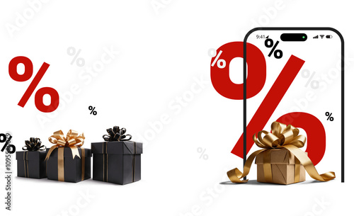 black design style as sale ...