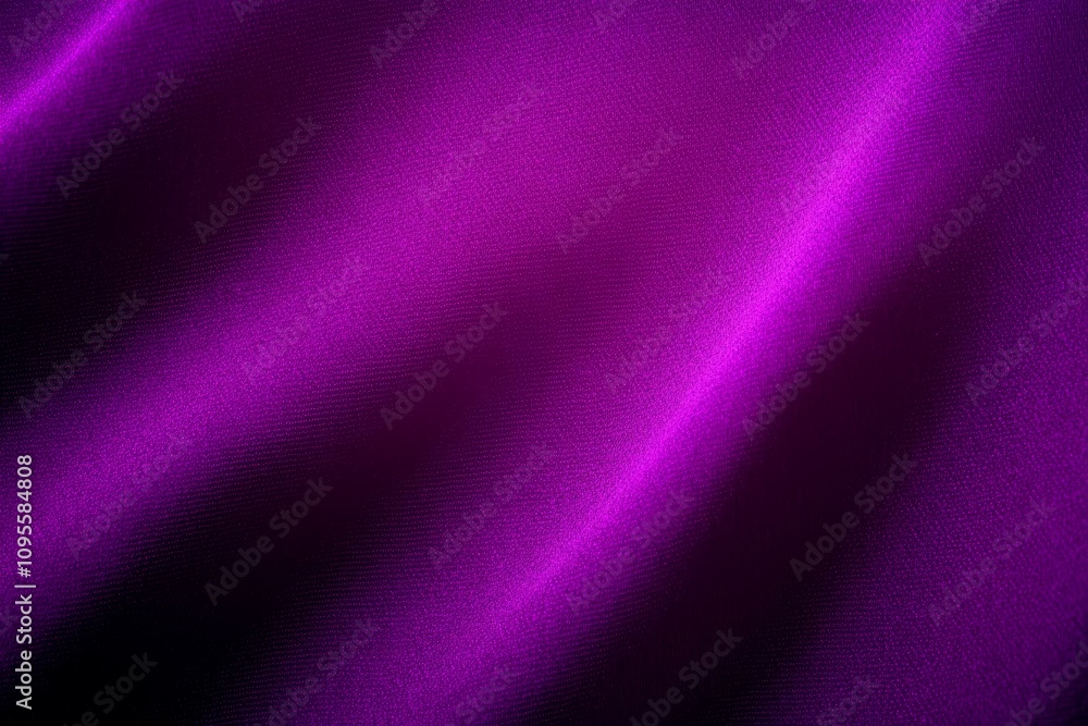 Fototapeta premium Abstract Purple Satin Fabric Background with Smooth Texture and Elegant Folds in Rich Plum Color