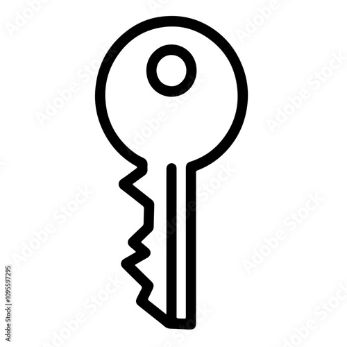 illustration of a key