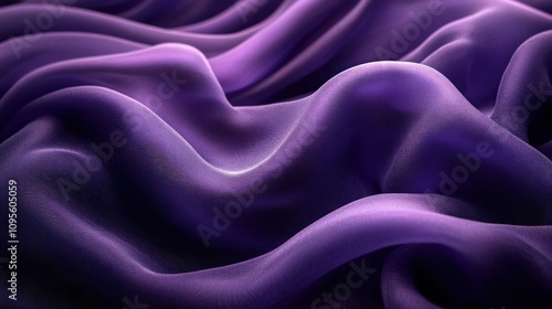 Purple Silk Fabric Texture