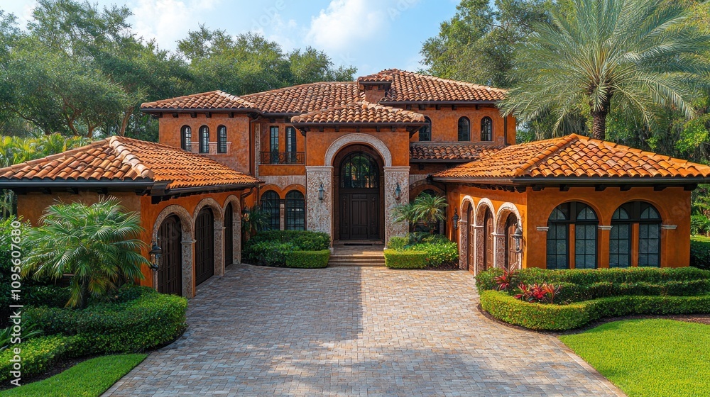 Fototapeta premium Mediterranean Mansion